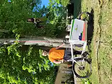 Steffen Lüssing und sein Team im Baumschnitt-Einsatz auf dem Gelände der Egestorff-Stiftung, die wie Hanseatic Treework ebenfalls Mitglied in der Partnerschaft Umwelt Unternehmen ist.