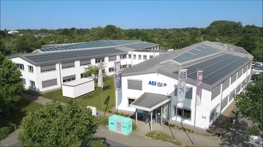 Firmenzentrale der AES Aircraft Elektro/Elektronik System GmbH