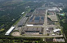 Gebäude der Mercedes-Benz Werk Bremen