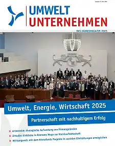 Titelseite des Jahresmagazins 2025
