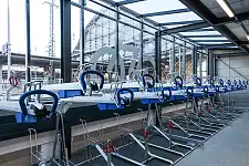 Fahrradparkhaus der BREPARK GmbH