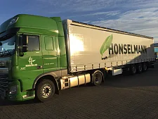 Lastkraftwagen der Spedition