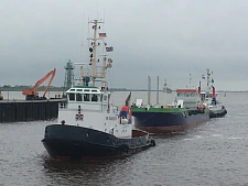 Schlepper von der Unterweser Reederei