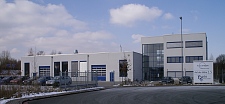 Das Firmengebäude der OptoPrecision GmbH