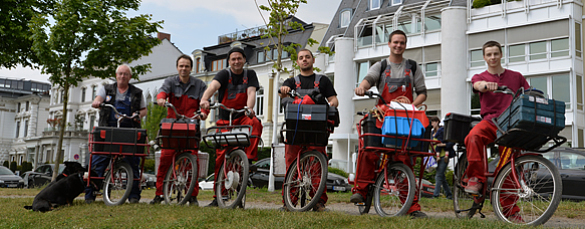 Foto vom Team des Radelnden Installateurs