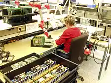 Die Produktion der TKMS ATLAS Elektronik GmbH