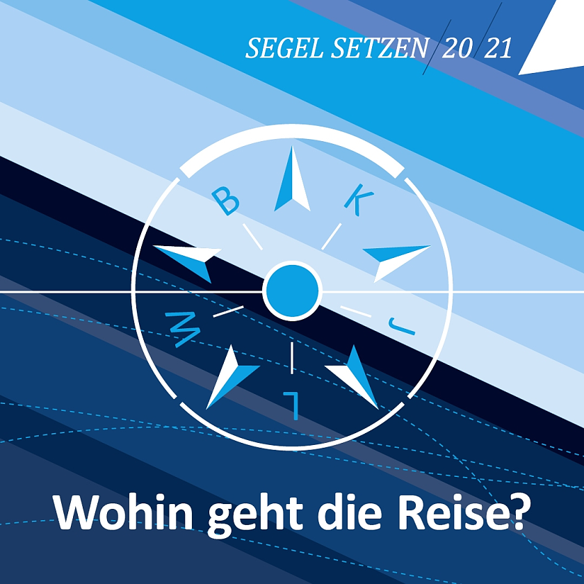 Grafik zum Projekt SEGEL SETZEN /20/21