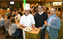 Dominik Flettner, Tim Oberdieck und Torsten von Borstel beim Resteessen