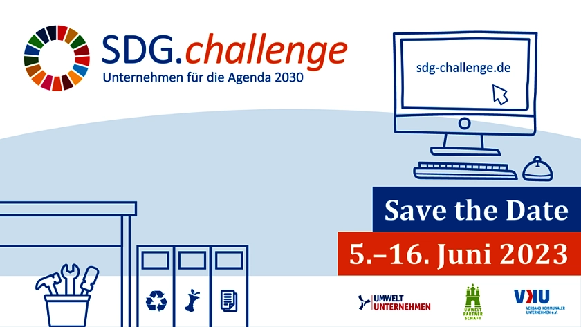 Save the Date zur SDG-Challenge 2023