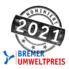 Logo Bremer Umwelptreis Nominiert 2021