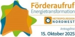 Grafik des aktuellen Förderaufrufs zur Energietransformation