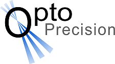Das Logo der OptoPrecision GmbH