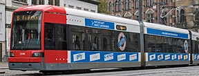 Foto von Straßenbahn