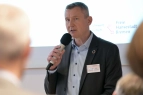 Michael Pelzl von Pelzl Beratung & Umsetzung beim Umweltpitch