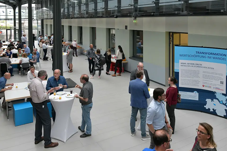 Mitgliedsunternehmen beim Get-together