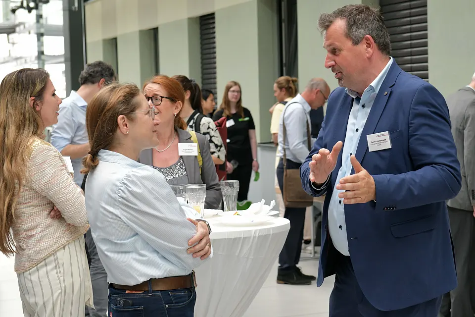 Mitgliedsunternehmen beim Get-together