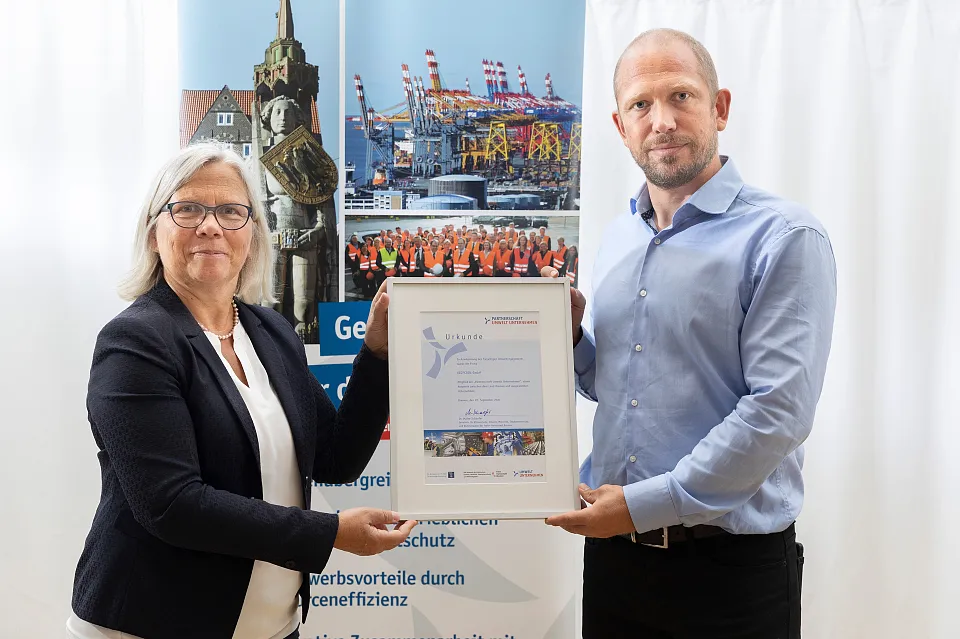 Aufnahme der Eco&deg;Cool GmbH in die Bremer Umweltpartnerschaft