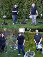 Baumpflanzaktion der ROTEK GmbH & Co. KG