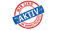 Logo Wir sind aktiv im Umweltschutz